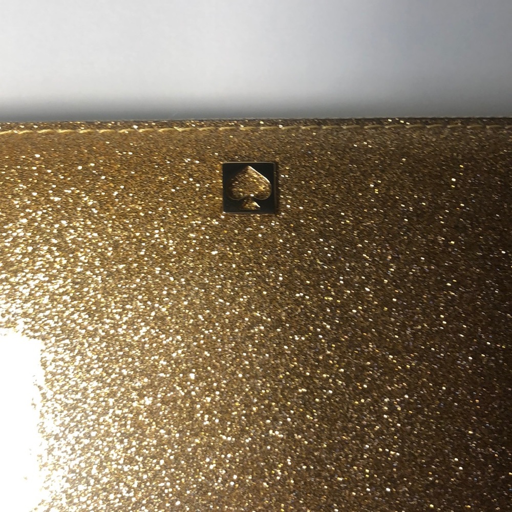 Kate Spade Mavis Street Gold Zipper Clutch Wallet - Picture 5 of 5